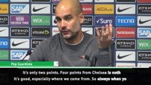 'Everyone has to play at our level'  - Guardiola