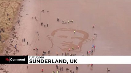 Homokportrék az első világháború hőseinek