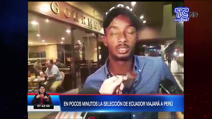 Jefferson Orejuela- “Motivado de estar de vuelta en el combinado nacional”