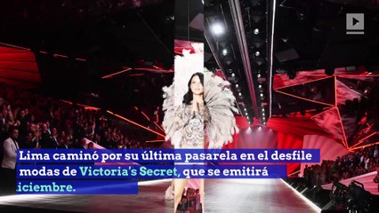 Adriana Lima se retira de Victoria's Secret