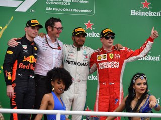 Classements du Grand Prix F1 du Brésil 2018 - Infographie