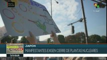 Japoneses exigen el cierre de las centrales nucleares en el país