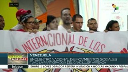 Canciller destaca la base social sólida en Venezuela y el mundo
