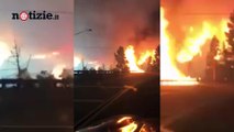California, gli incendi devastano il territorio: panico tra gli abitanti | Notizie.it