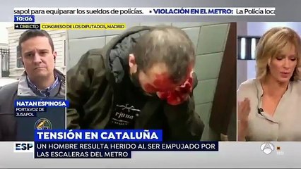 Susana Griso "blanquea" al nazi agredido de la JUSAPOL