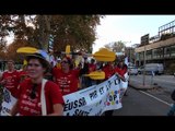 Manifestation des enseignants et des administratifs à Annecy