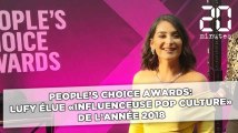 People's Choice Awards: Lufy élue «influenceuse pop culture» de l'année 2018