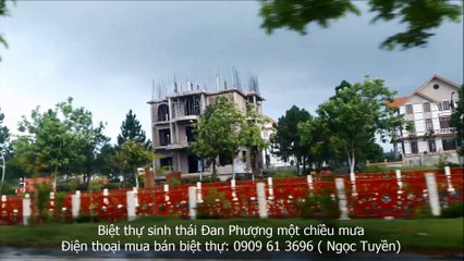Mưa rồi về văn phòng bán hàng biệt thự sinh thái Đan Phượng The Phoenix Garden thôi nào