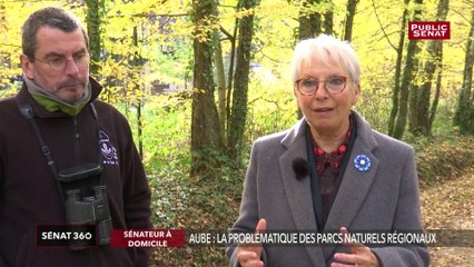 A la découverte du Parc naturel régional de l'Aube avec la sénatrice centriste Evelyne Perrot