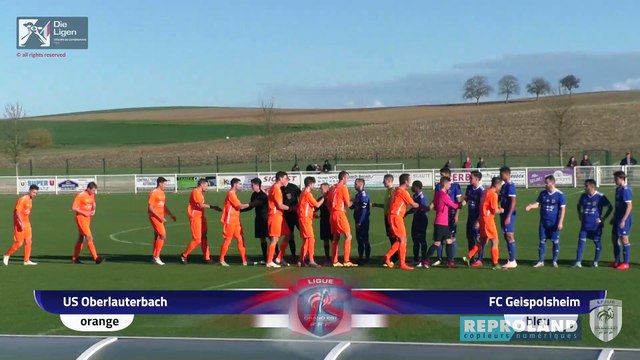R1 gr.C : US Oberlauterbach - FC Geispolsheim (2-0)