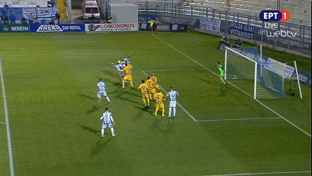 1-1 Panagiotis Triadis Goal - Apollon Smyrnis vs Aris - 12.11.2018 [HD] :