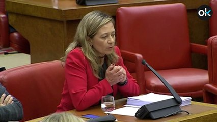 María Victoria Rosell en 2016 durante la Comisión de Justicia