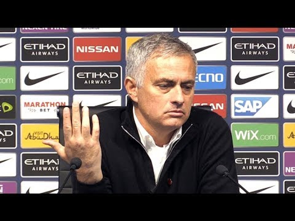 Manchester City 3-1 Manchester United - Jose Mourinho Full Post Match Press Conference - Derby