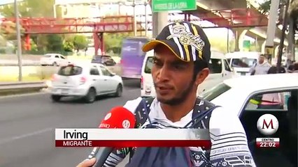 Caravana migrante parte rumbo a Querétaro