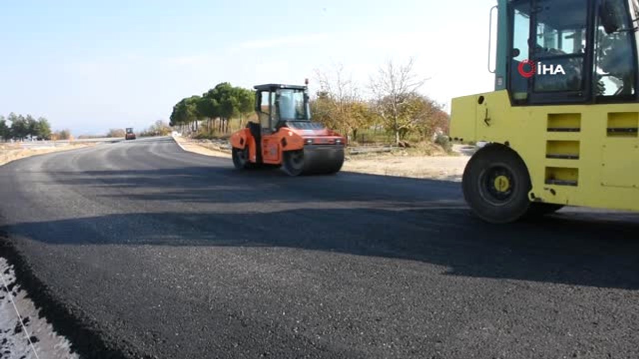 Balıkesir-Dursunbey Yolunda Asfalt Çalışmaları Başladı