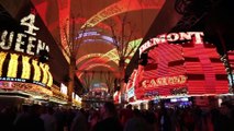 USD's Sam Scholl Ziplines Through Las Vegas
