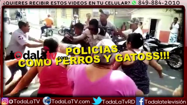 TREMENDO LIO !!!residentes de moca tratan de impedir el arresto.-COLORVISION-VIDEO