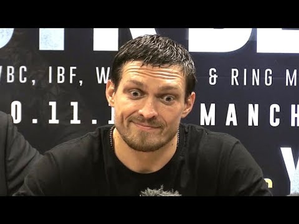 Oleksandr Usyk Beats Tony Bellew To Retain Cruiserweight Titles - Usyk & Eddie Hearn Presser