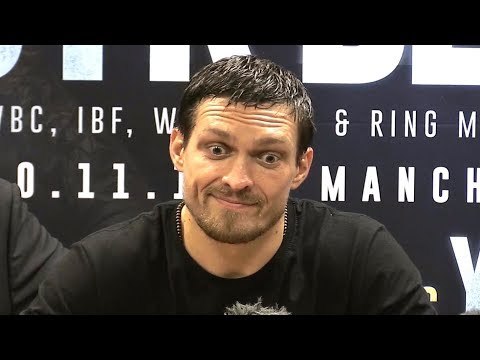 Oleksandr Usyk Beats Tony Bellew To Retain Cruiserweight Titles - Usyk & Eddie Hearn Presser