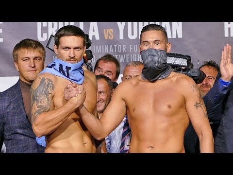 Oleksandr Usyk Vs Tony Bellew LIVE WEIGH IN & UNDERCARD weigh in