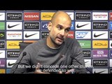 Pep Guardiola Praises Man City's Defence After Derby Win