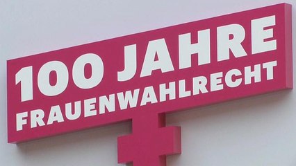 100 Jahre Frauenwahlrecht: Die Politik soll weiblicher werden