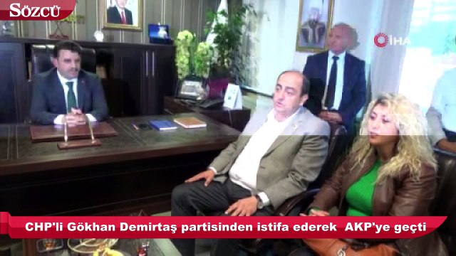 CHP'li belediye başkanı, AKP'ye geçti
