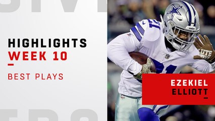Zeke's top plays from 187-yard game vs. Philly | Week 10