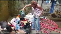 Moradora perdeu tudo durante enchente em Cariacica