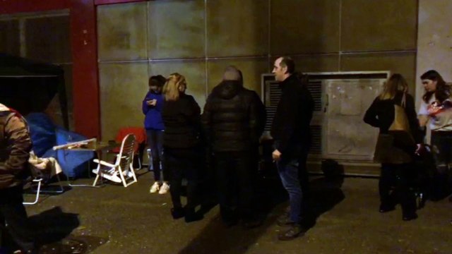 Colas en El Molinón para las Entradas del Derbi Asturiano