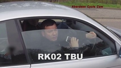 RK02TBU - Too cheap to pay VED or buy a hands-free headset - Auchmill Road, Aberdeen
