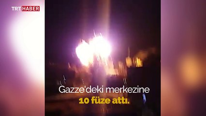 İsrail jetleri El Aksa televizyonunu vurdu