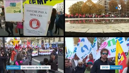 Manifestations : les personnels de l’éducation nationale mobilisés