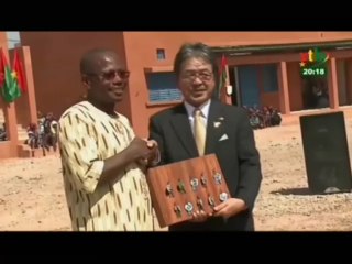 RTB/Remise de clés de plusieurs salles de classe à l’Etat Burkinabé par le Japon