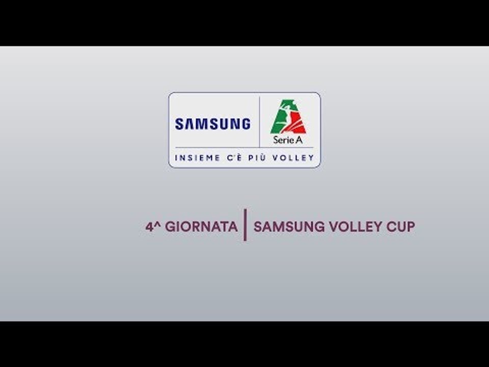 Review 4^ giornata | Samsung Volley Cup 2018/19