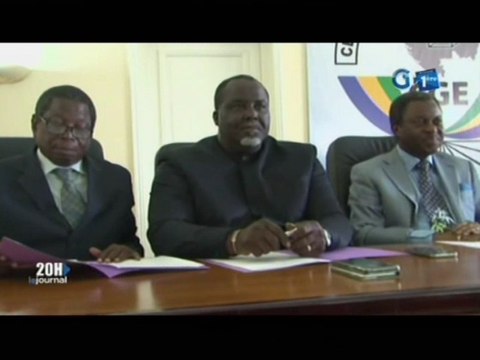 RTG/Politique- publication des résultats des élections législatives 2e tour au siège du CGE