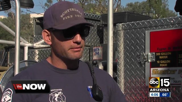 Arizona fire crews continue to help fight the California wildfires