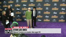 Marvel Comics co-creator Stan Lee dies aged 95