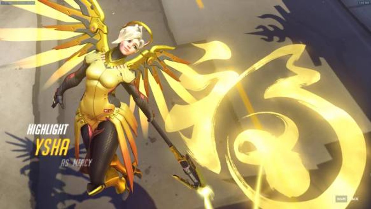 Quintuple Rez as Mercy