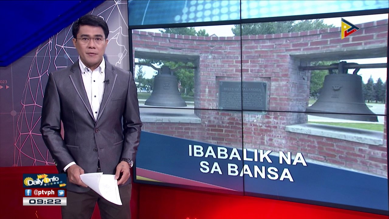 Balangiga Bells, ibabalik na ng US sa bansa