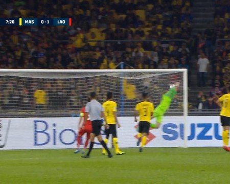 Kongmathilath's sensational free-kick for Laos in Suzuki Cup