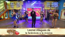 Leonel Allegues de la farándula a la música