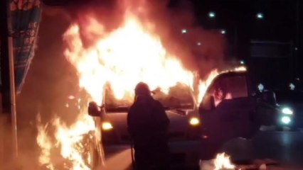 달리던 차량에 화재 잇달아...또 BMW / YTN