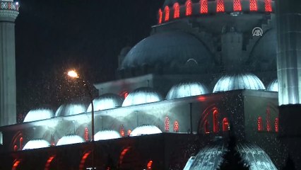 Konya'da kar yağışı