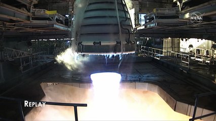 RS-25 Engine Test (650 Second Duration)