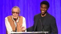 Chadwick Boseman Honors Stan Lee With Special Musical Tribute | THR News