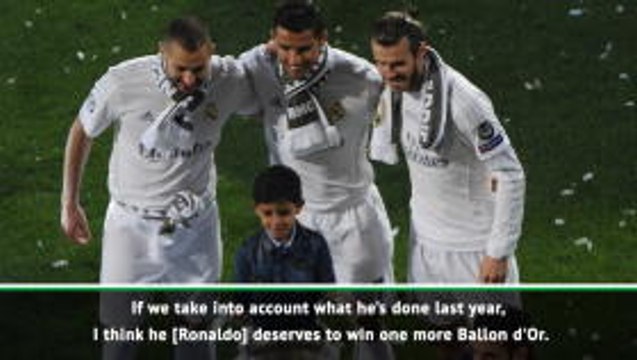 Ronaldo deserves Ballon d'Or again - Mancini