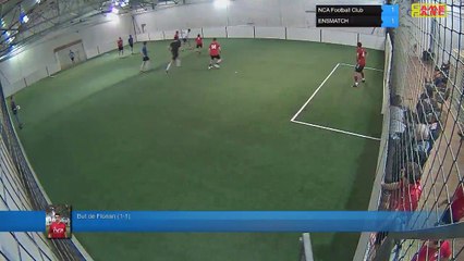 But de Florian (1-1) - NCA Football Club Vs ENSMATCH - 12/11/18 19:00 - LIGUE 3 - Poitiers Game Parc