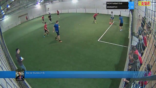 But de Younes (7-8) - NCA Football Club Vs ENSMATCH - 12/11/18 19:00 - LIGUE 3 - Poitiers Game Parc