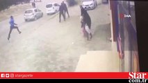 Sokak ortasında pompalı tüfekli kız kavgası